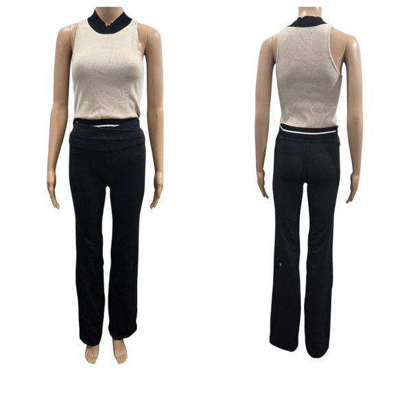 Lululemon Black Flare Pants - Picture 3 of 5